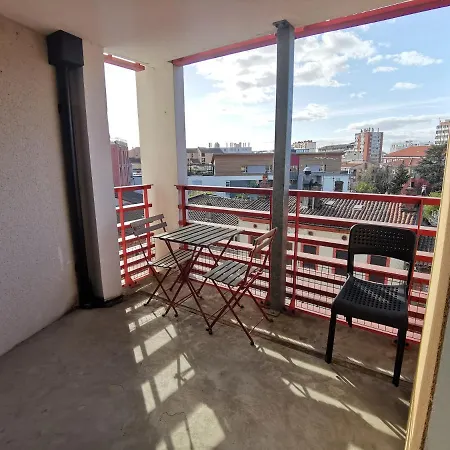 T1bis Moderne, Lumineux, Belle-vue, Patte D'oie, Parking Daire Toulouse