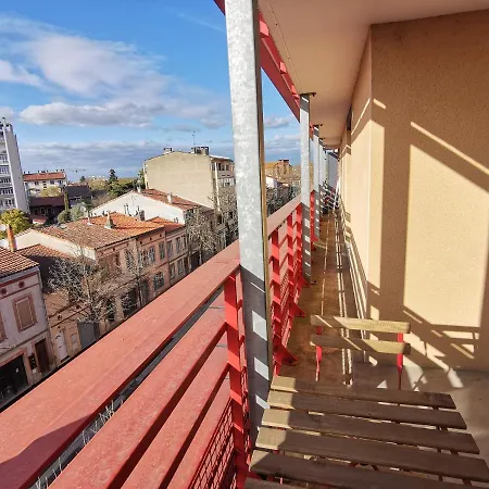 T1bis Moderne, Lumineux, Belle-vue, Patte D'oie, Parking Daire Toulouse