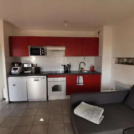 T1bis Moderne, Lumineux, Belle-vue, Patte D'oie, Parking Apartament *