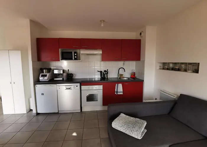 T1bis Moderne, Lumineux, Belle-vue, Patte D'oie, Parking Apartament *