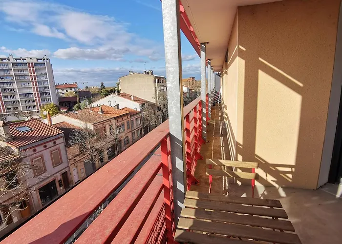 T1bis Moderne, Lumineux, Belle-vue, Patte D'oie, Parking Apartament Tuluza